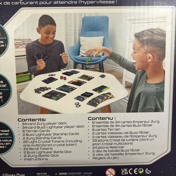Disney Pixar Lightyear Galactic Attack Game Card and Dice Game - Picture 6 of 8